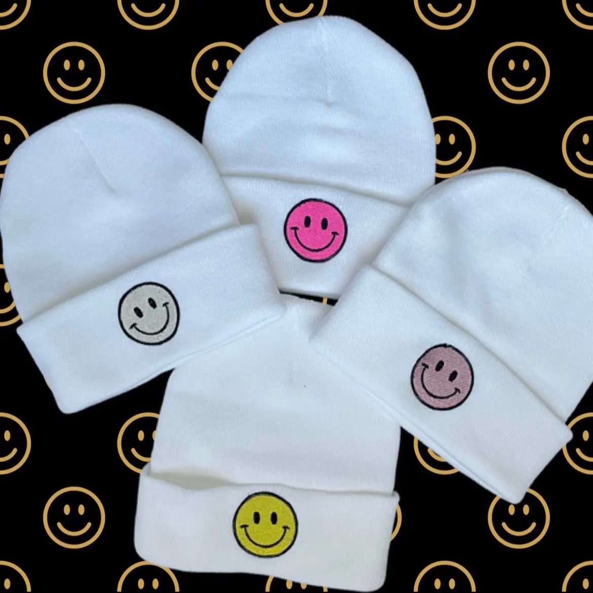 Happy Face Beanie