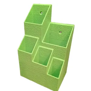 Zip Tie HQ 3D Printed Magnetic Zip Tie Holder and Organizer with 5 Separated Pockets for Easy Access and Organization