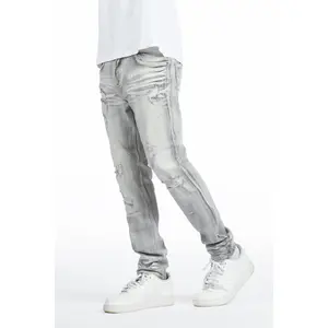 Enzi Grey Slim Fit Jean
