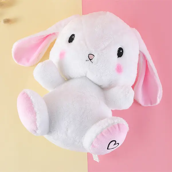 Little Room Naturally Glow in The Dark Bunny Stuffed Animal Plush Toy