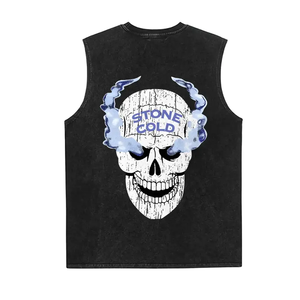STONE COLD STEVE AUSTIN Vintage Washed Tank top, Wrestling Tee, WWE Washed Tank top, Wrestling Gift, Sports Washed Tank top, Workout Washed Tank top, Gift for Him Gift For Her