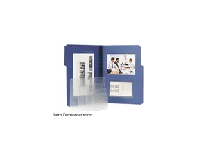 Smead 68123 Self-Adhesive Poly Pockets, Top Load, 4 1/16"w x 3"h, Clear 100/Box