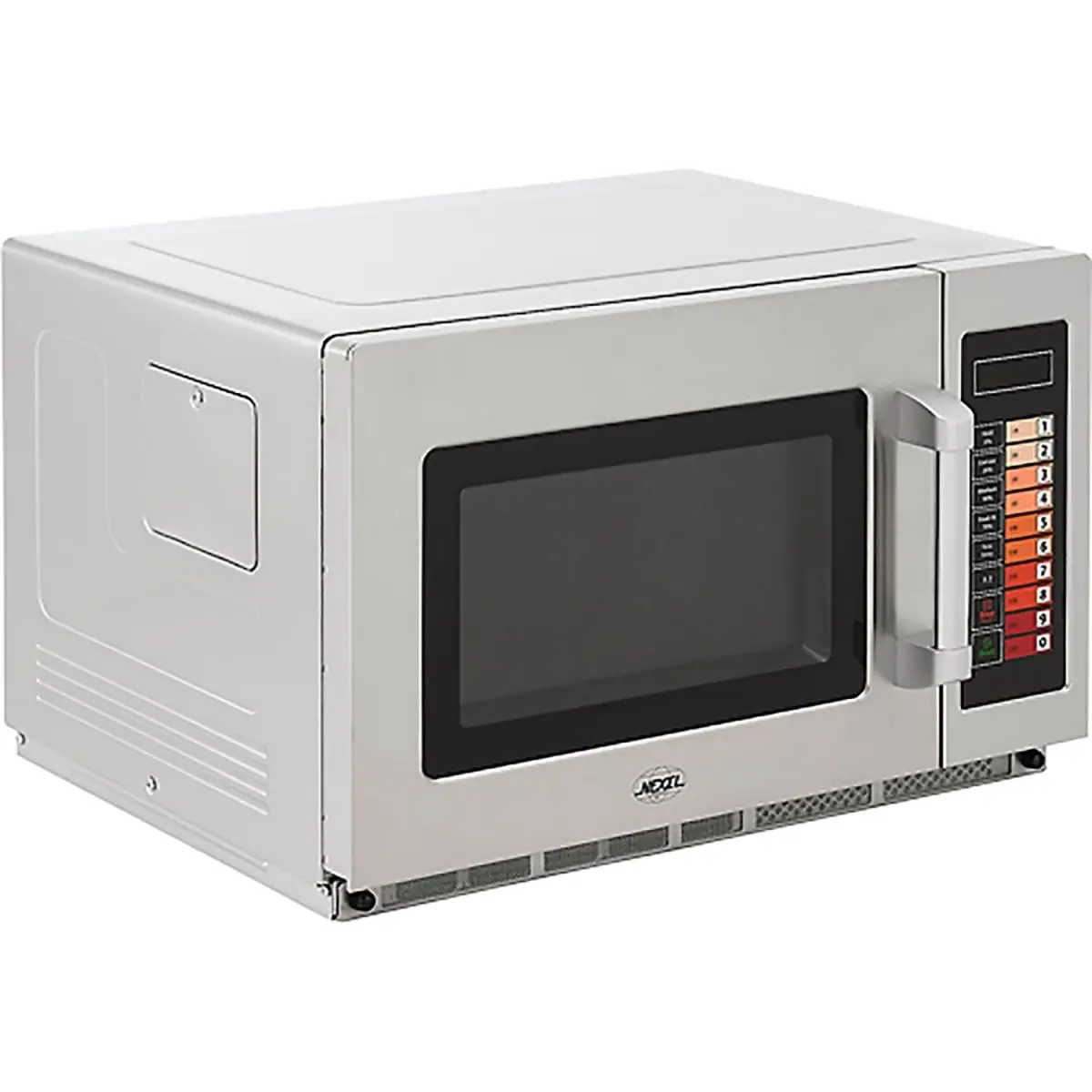 Global Industrial 243325 Nexel Commercial Microwave - 1.2 cu. ft. - 1200W - Keypad Control - Silver