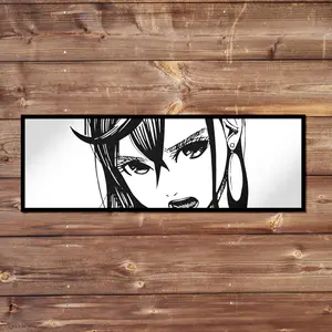 Momo DanDaDan Vinyl Sticker - Handmade JDM Slapper Sticker for Waterproof Window, Laptop, Kindle, and Water Bottle