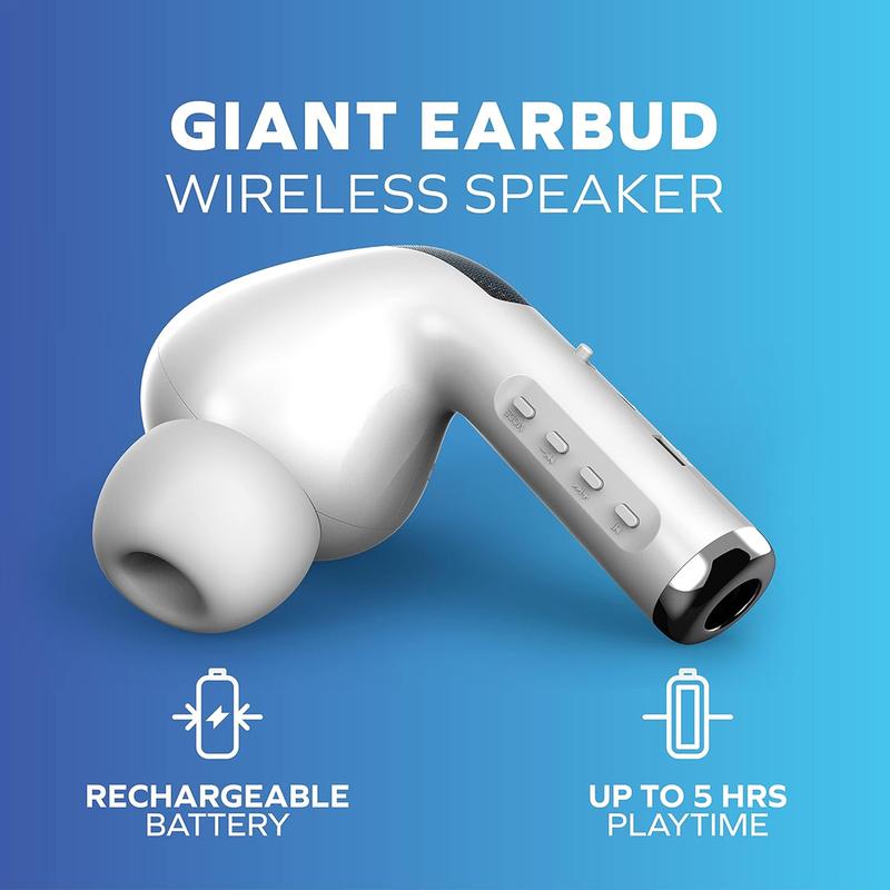 Big Apple-Style Giant Earbud Speaker