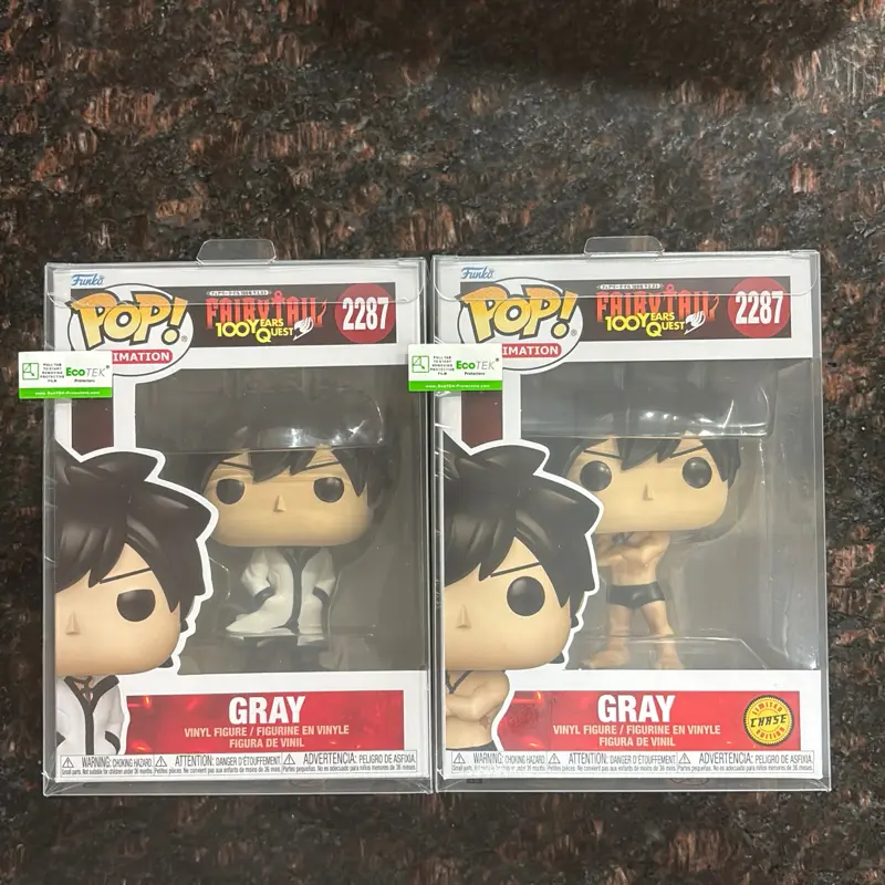 Gray Chase & Common Fairytail Funko Pop Figures 2287