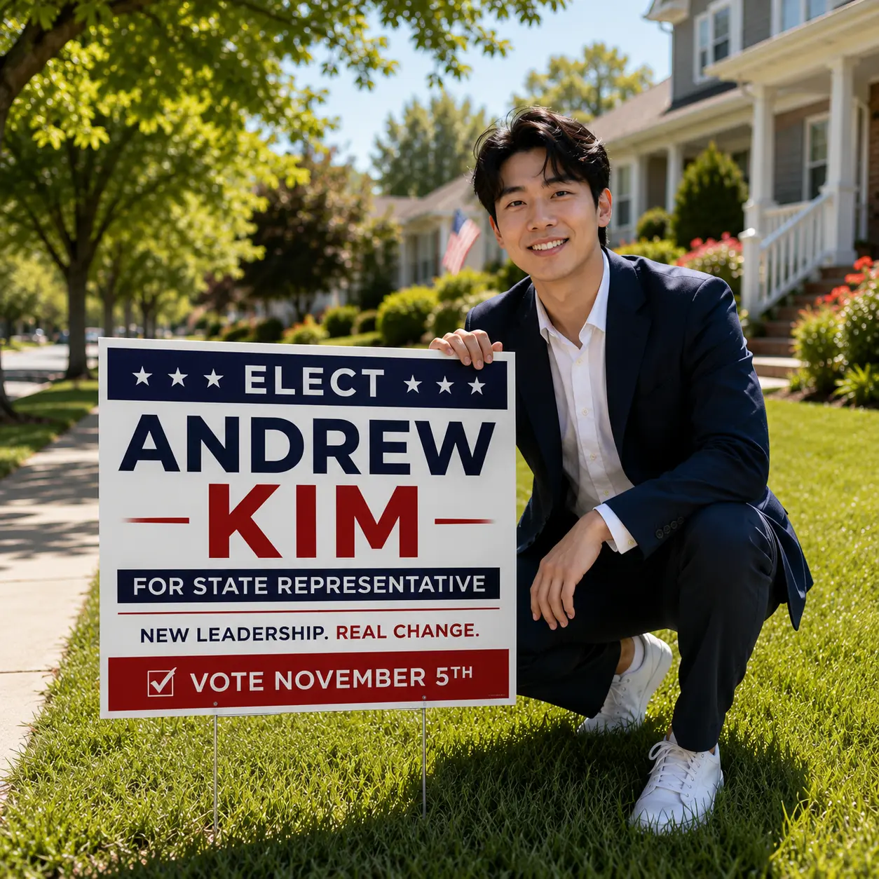 Custom Campaign Yard Signs