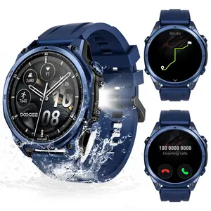 DOOGEE Anywise W1 Pro Smart Watch 5ATM, Dual-Band GPS, 170+ Sports, Calls, 12-Day Battery, 1.43''