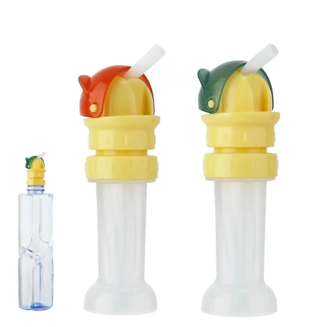 Water Bottle Straw Adapter Lid, Food Grade Silicone Leak-Proof Flip Cover, Durable Bendable, Portable Drinking Accessory, Flip Straw Lids, Straw Toppers, Straw Covers