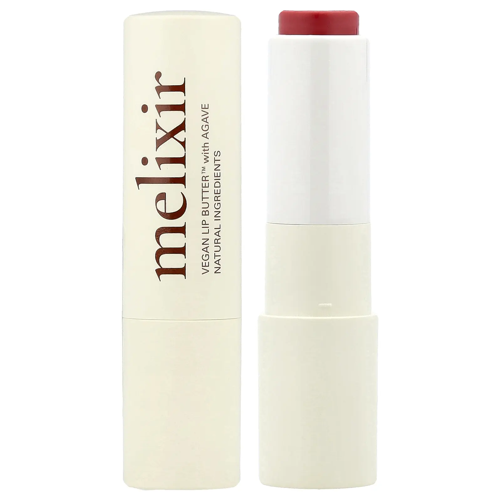 Melixir Vegan Lip Butter™ with Agave, 02 Nude Crumble, 0.13 oz (3.9 g)