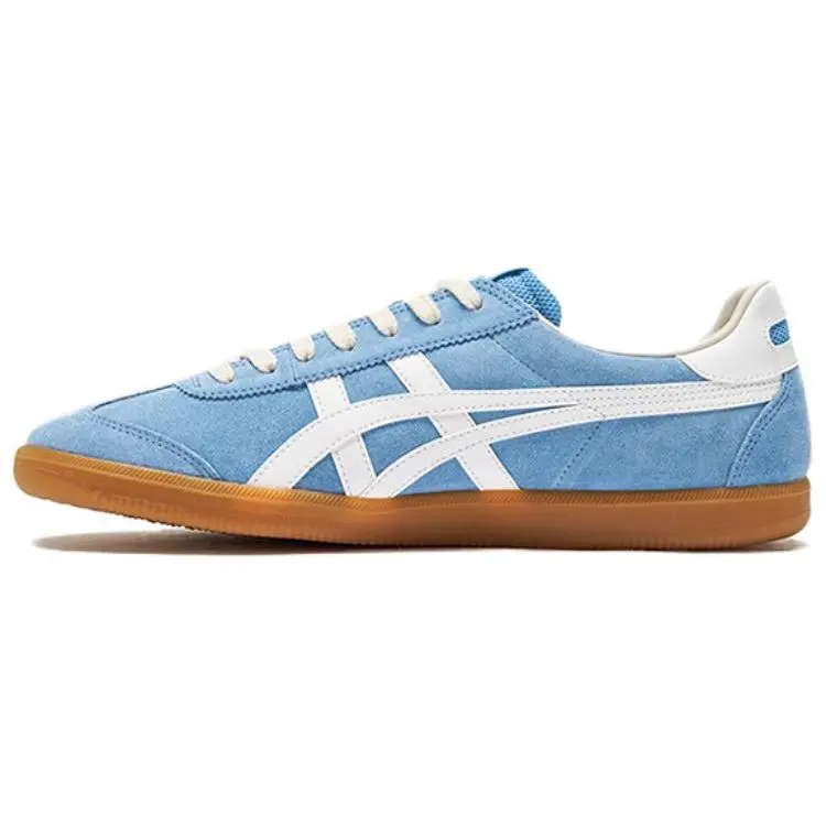 Onitsuka Tiger Tokuten Low Closed Unisex Sneaker, White-Blue Footwear, Men's Casual Trainer, Style 1183A907-400