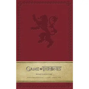 Game of Thrones: House Lannister Hardcover Ruled Journal (Large)