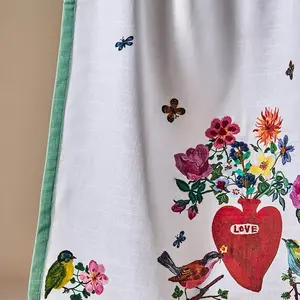 Nathalie Lete Heart Dish Towel 20% OFF ANTHROPOLOGIE