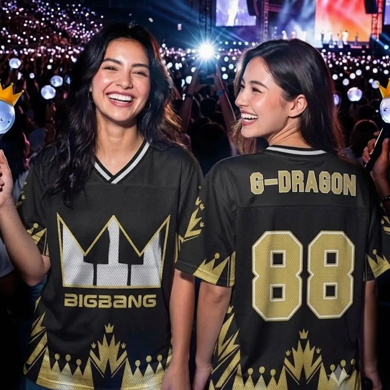 2026 Men Women's Bigbang G-Dragon Taeyang the Throne Returned Jersey Gift For Fans 330