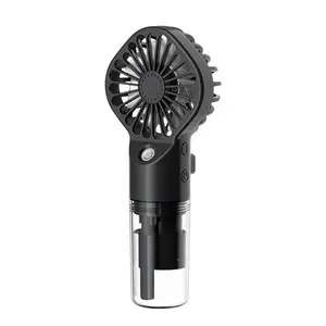 F3 Handheld Spray Fan, High Wind Force Humidifier, Mini Portable USB Rechargeable Fan, Ideal for Home & Office Use, Wholesale Available