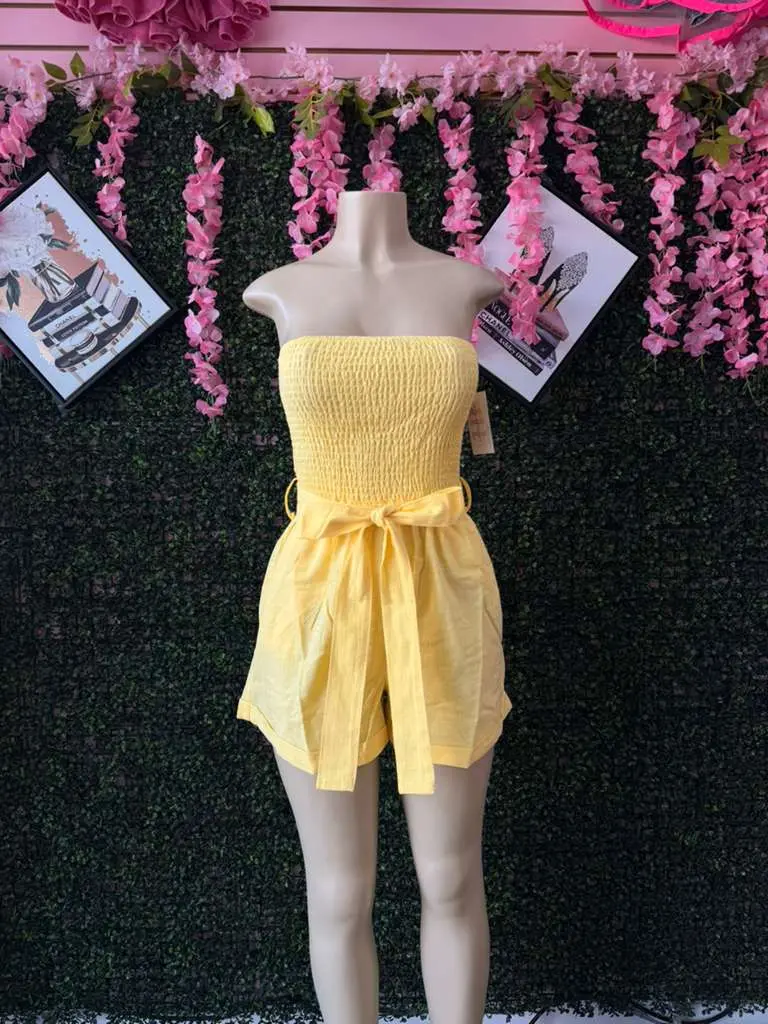 The Sunshine Smocked Romper