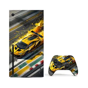 Vinyl Wrap Skin Auto Racing Compatible with X-Box Series X