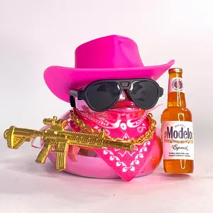 New car duck-Car Dashboard Omament rubber Ducks, Rubber Duck forCar Decorations Accessories Decal Interior