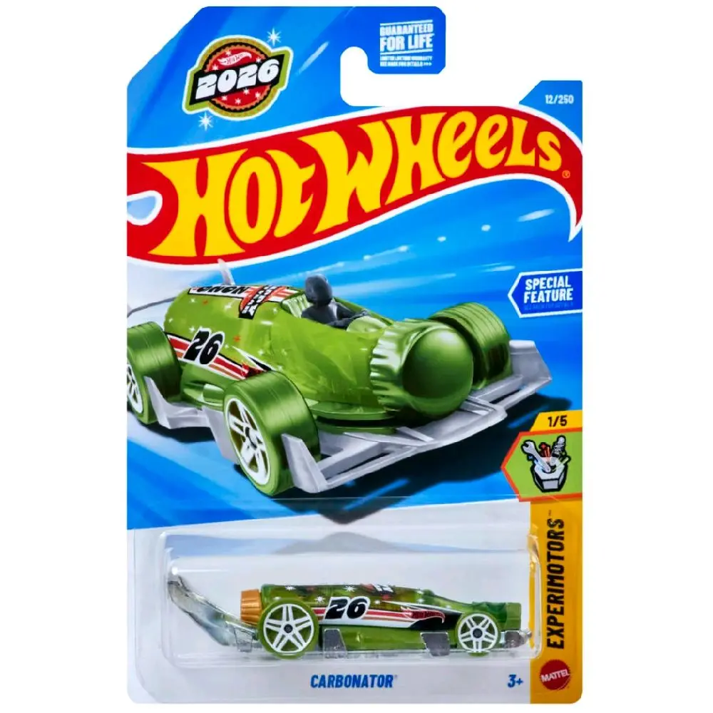 Hot Wheels Carbonator Die-Cast Mini Car - 2026 Happy New Year #12 Special Edition, Collectible Toy for Collectors, Must-Have for Fans