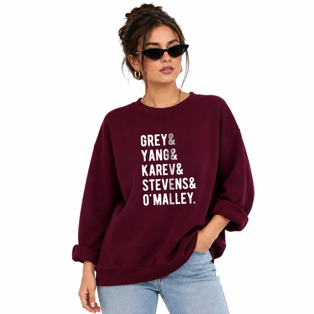 Grey's Anatomy Memorial Hospital Unisex Sweatshirt, Derek Shepherd Sweater