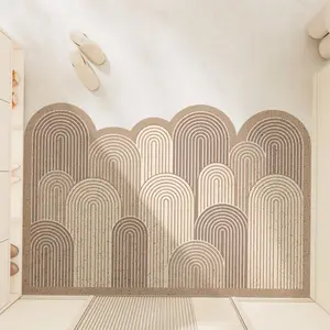 Creative Arch Design Door Mat, 1 Count Non-slip Door Entrance Mat, Decorative Carpet for Home Living Room Bedroom Restaurant, Room Decor, Decorative Area Rug