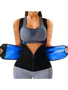 Women's Sauna Shirt, Waist Training Fitness Top, Ladies Sauna Set, Exercise Sauna Vest, Zipper Shapewear, Workout Apparel, Sauna Suit
