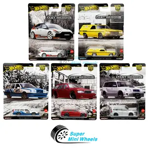 Hot Wheels Premium 2025 Car Culture J Case FAST WAGONS - 5 Cars Set