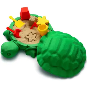 Mini Desktop Turtle Sandbox with Soft Sand and Small Tools Premium Sand Garden for Desk Kit Mini Zen Garden Kit Gifts Decor Desktop Accessories for Home Office Fidget Stress Relief