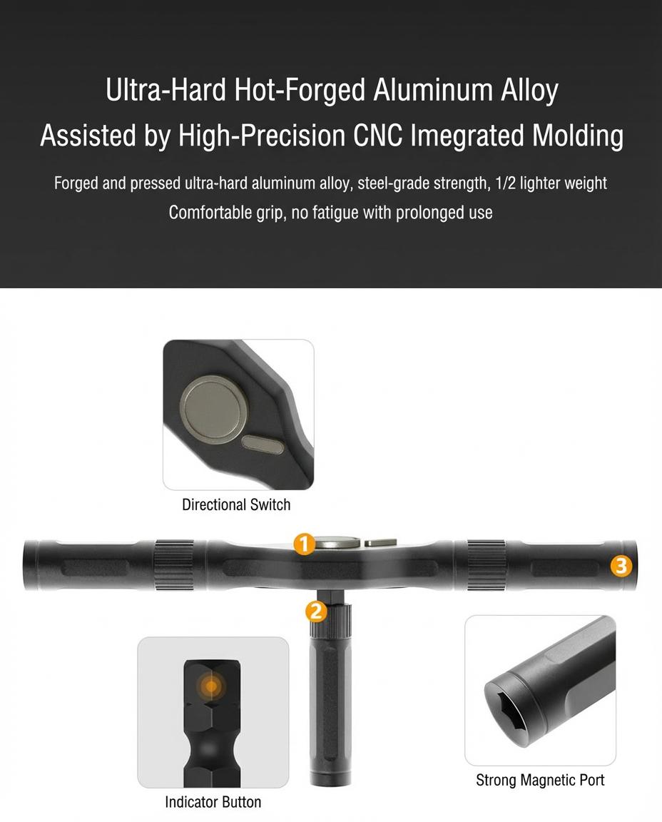24 in 1 Magnetic Ratchet Screwdriver Set, Pocket Portable Hand Tools, DIY Compact Home Repair Tool Box with Interchangeable Bits, Switchable Multi-Tool Kit