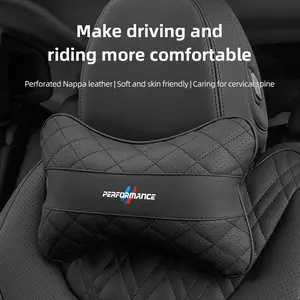 Car Headrest Neck Support Seat Lumbar Cushion Neck Pillow For BMW G30 G32 G01 G02 G05 G06 G07 G26 G23 G22 F40 F20 G08 G16 G15 G14 G12 G11 F02 F01 F13 F12 F06 F10 F07 F36 G20 F34 F30 G42 F44 F48 F39 G29 F25 F26 F15 F16 G80 G82 F97 F98 F95 F80 F90
