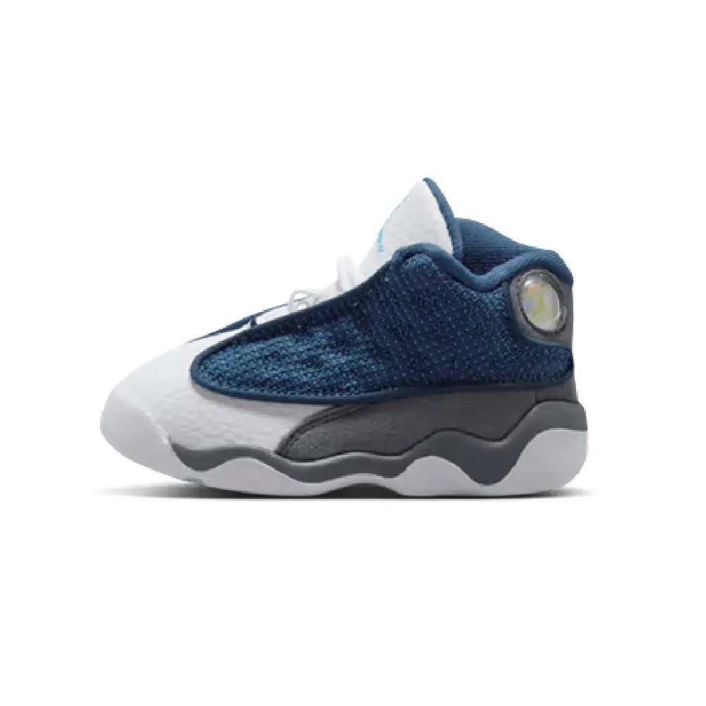 Toddler's Jordan 13 Retro "Flint" Navy/University Blue (DJ3004 400)