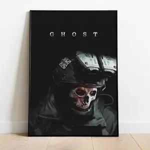 Call of Duty Ghost Poster | Call of Duty Ghost Wallpaper, Best gift for friends Artistic Decor Artistic Decor
