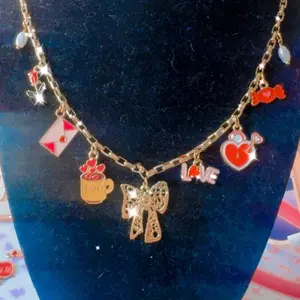 Coffee Is Love Charm Necklace - handmade- custom charms- jewelry