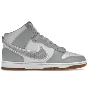 Nike Men's Dunk High University Chenille Swoosh Light Smoke Grey, from StockX