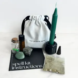 Champagne Problems (Money Spell Kit) | Complete Spell Kit - Career - Money - Prosperity - Luck - Abundance - Spell Bottle