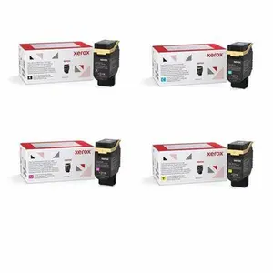 Xerox Standard Yield Black Cyan Yellow Magenta Toner Cartridge Set for Xerox C410, VersaLink C415/DN, C415V_DN, 006R04677 , 006R046778, 006R04679, 006R04680