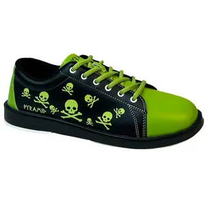 Pyramid Men's Classic Bowling Shoes (Skull Green/Black)