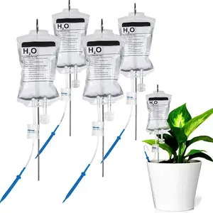 4 Sets Automatic Control Drip Irrigation Water Bag, Plant Maintenance Drip Irrigator, Floating Drip Irrigation Machine for Flowers and Plants, Watering for Garden
