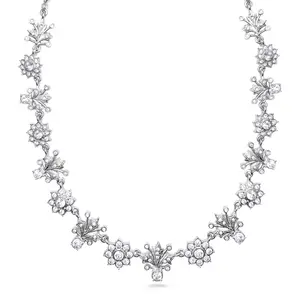 Faux Diamond Necklace