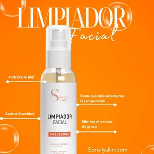 Soreily Skin Facial Cleanser - Gentle Cleansing for All Skin Types, Removes Impurities, Suitable for Daily Use, Versatile Face Cleaner