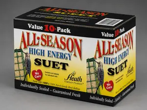 Heath Outdoor Products birds DD4-10 All Season High Energy Suet Cake, Case Of 10