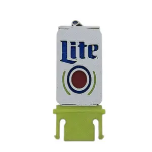 Lite beer can hard hat clip - High-Quality PLA, Versatile Design for Full Brim, Cap Style, and Bump Caps, Easy to Install