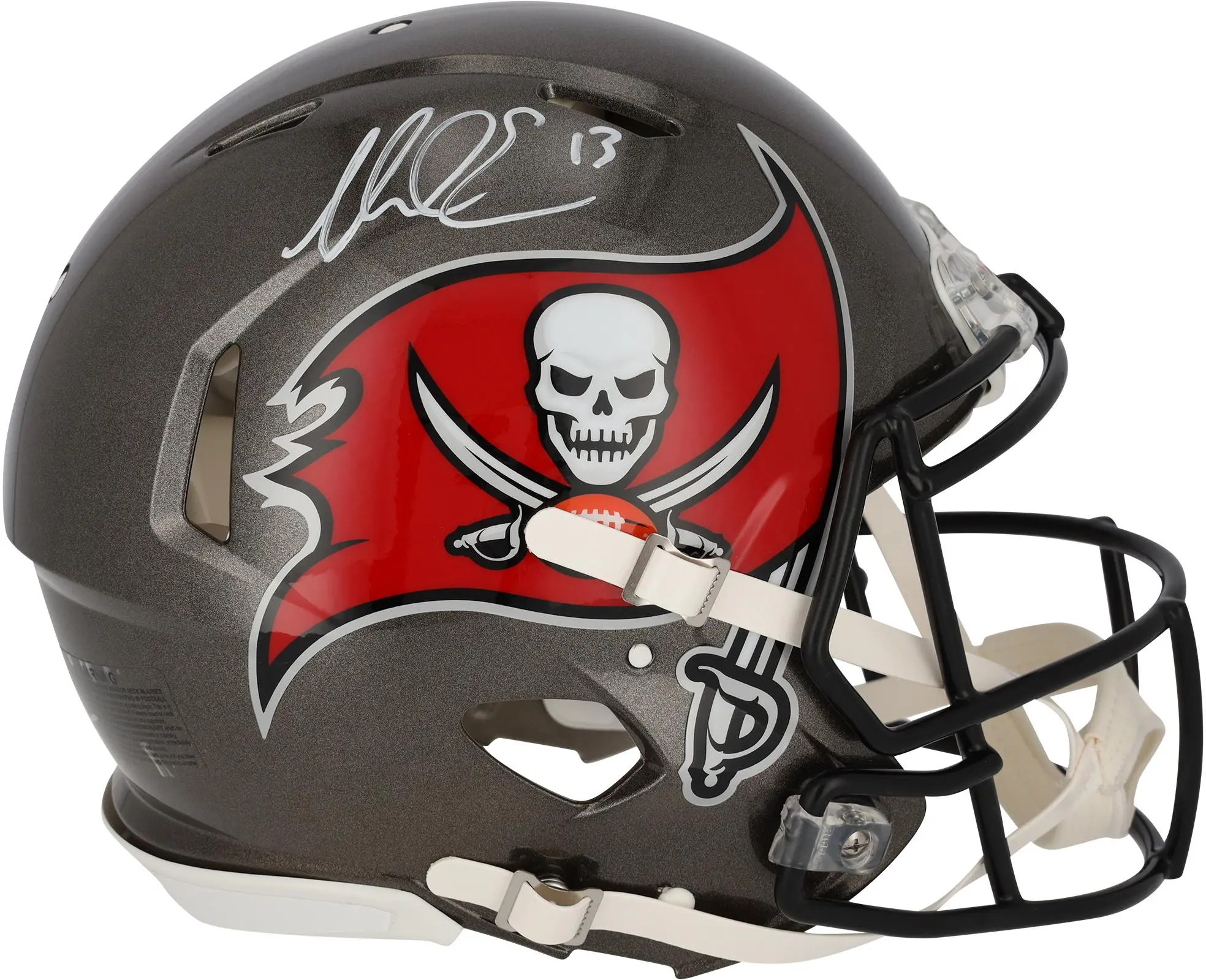 Mike Evans Tampa Bay Buccaneers Autographed Riddell Speed Authentic Helmet - Fanatics Authentic Certified