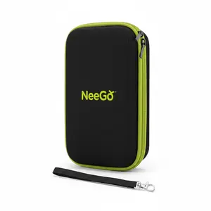 NeeGo | EVA CASE for Philips Shavers, Hard Travel Storage Case with Custom Foam Insert, Fits Shaver, Razor Blades & Accessories, Zippered Mesh Pocket, Shockproof Carry Case, Compatible with QP6510/70 & QP6520/70