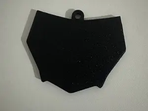 Mini Motocutz plate keychain