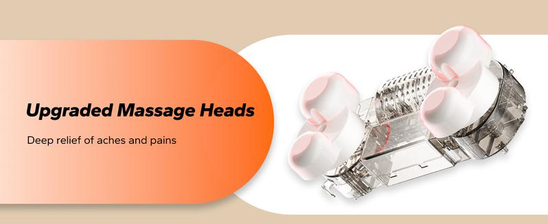 MERACH Portable and Powful Shiatsu Heated Back and Neck Massage Multifunction Deep Tissue Pillow for Back Shoulders Legs Foot Body Muscle Pain Relief Use at Home Car Office TikTokShopBlackFriday