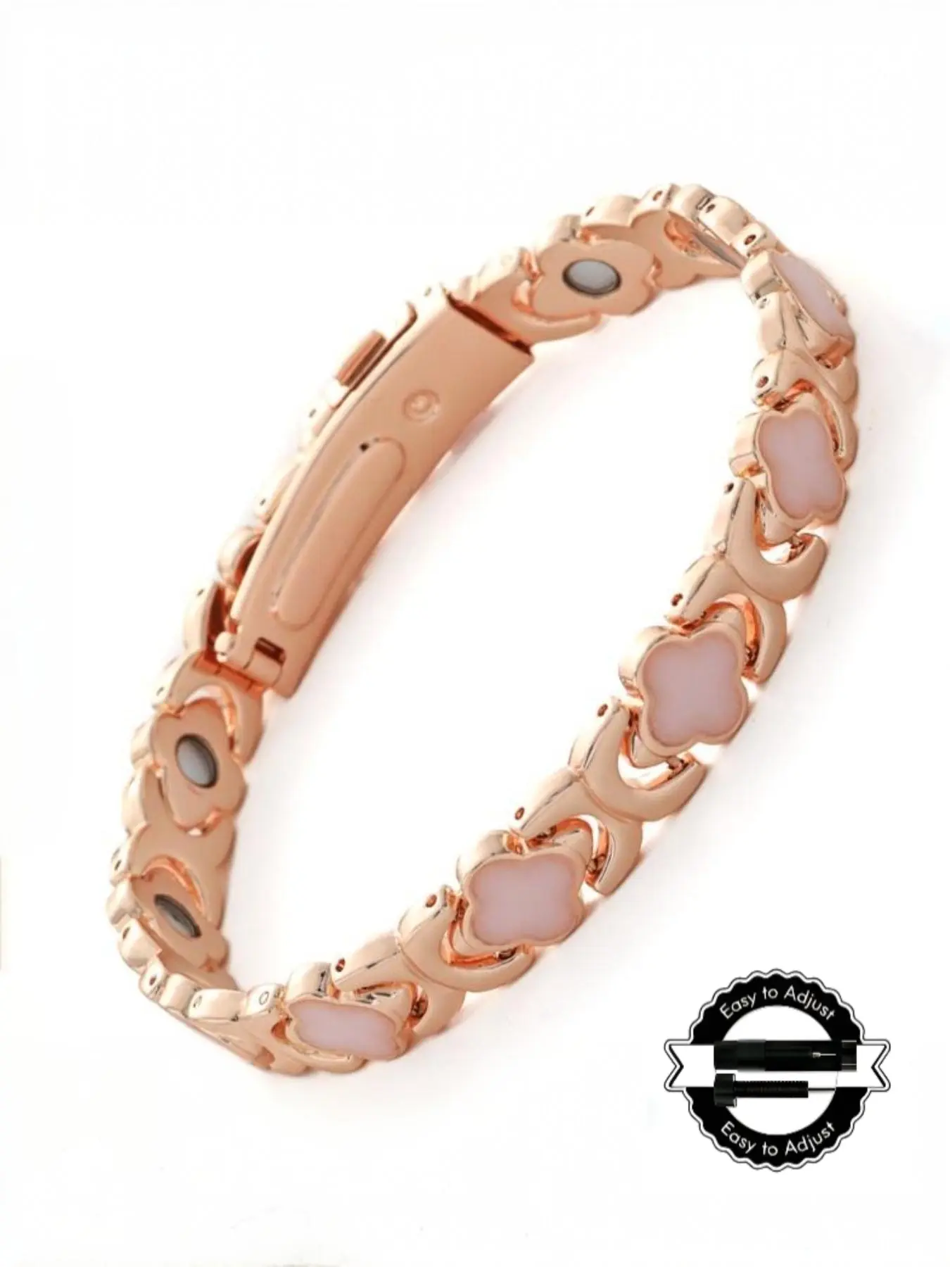 Women's Magnetic Bracelet, Effective Magnet, Mother's Day Gift, Gift for Girlfriend, Free Regulator, Casual Style, All Seasons