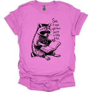 See It Says Graphic T-Shirt, Relax Fit, Soft Print