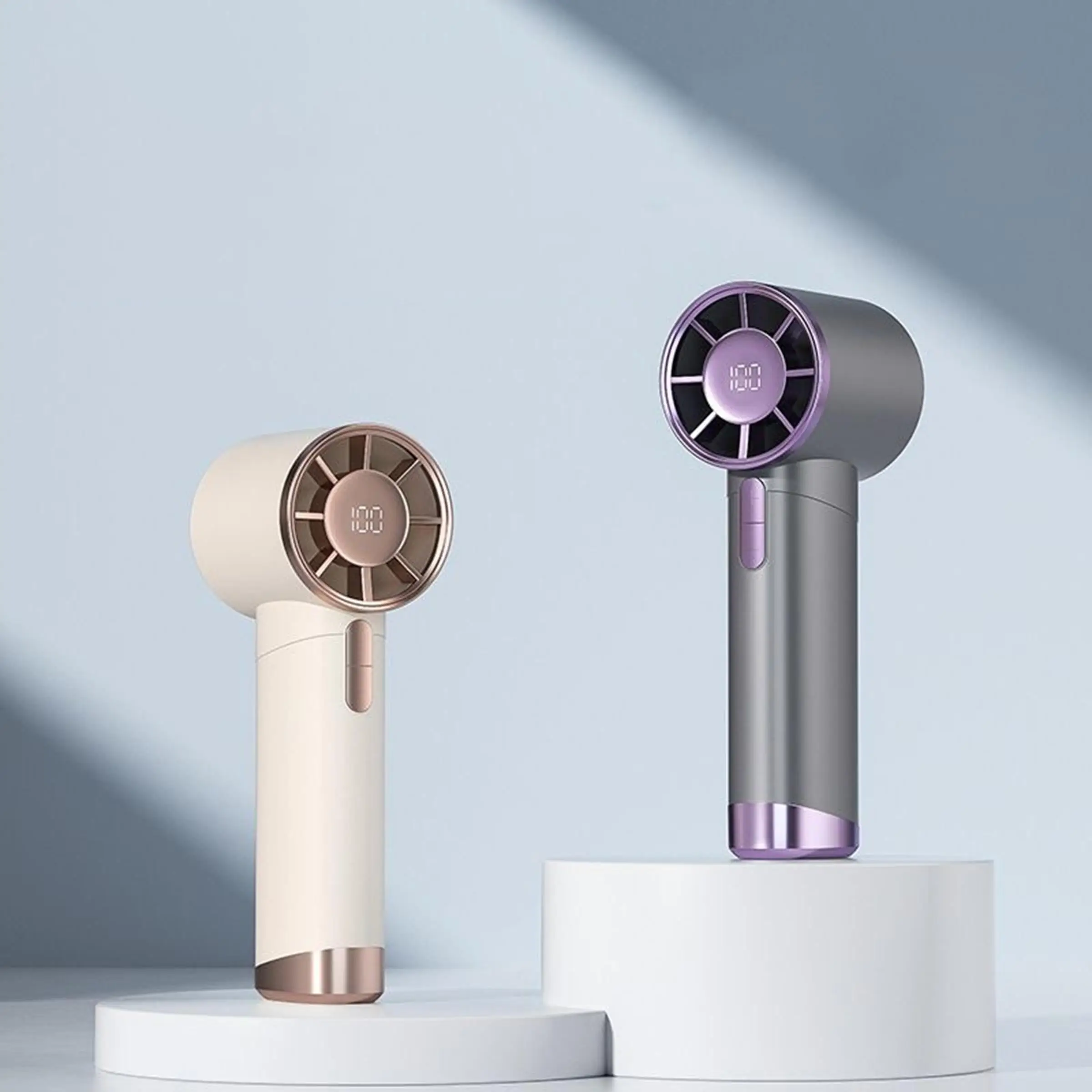 1 Piece Portable Handheld Fan - USB Charging, Compact and Powerful Design, Ideal for Home, Office, Travel