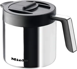 Miele 10694310 CJ Jug 101 Coffee Pot - Standard, Perfect for Coffee and Tea Lid Steel Machine moka pot coffeepod